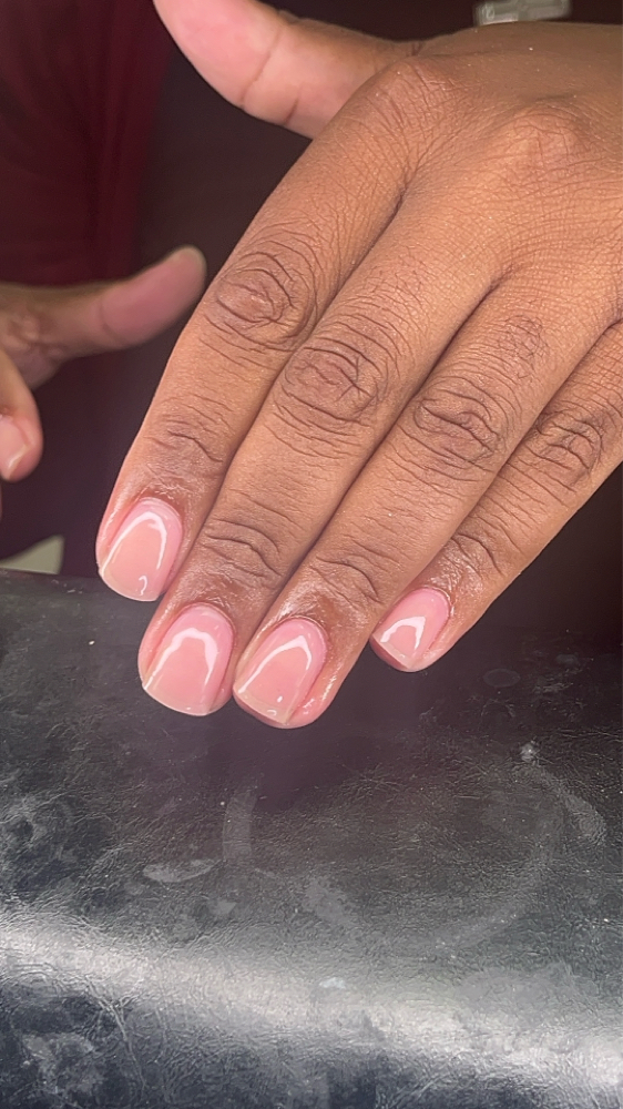 acrylic overlay (natural nail)