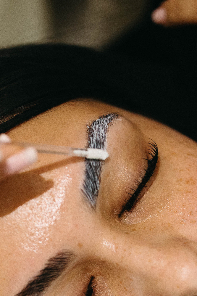 Eyebrow Lamination And Wax