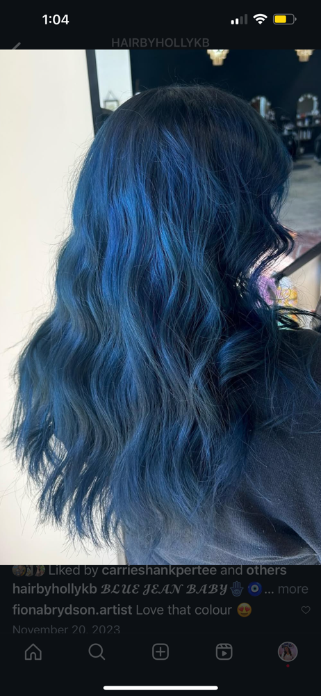 Vivid Color at Hair by Holly in Uniontown, OH