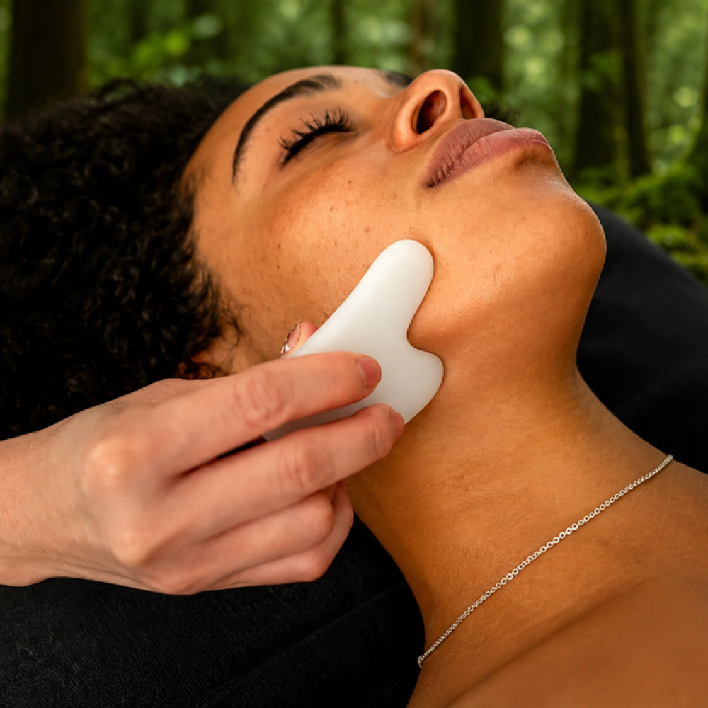 Gua Sha Contour at Evergreen Skin Sanctuary in San Diego, CA