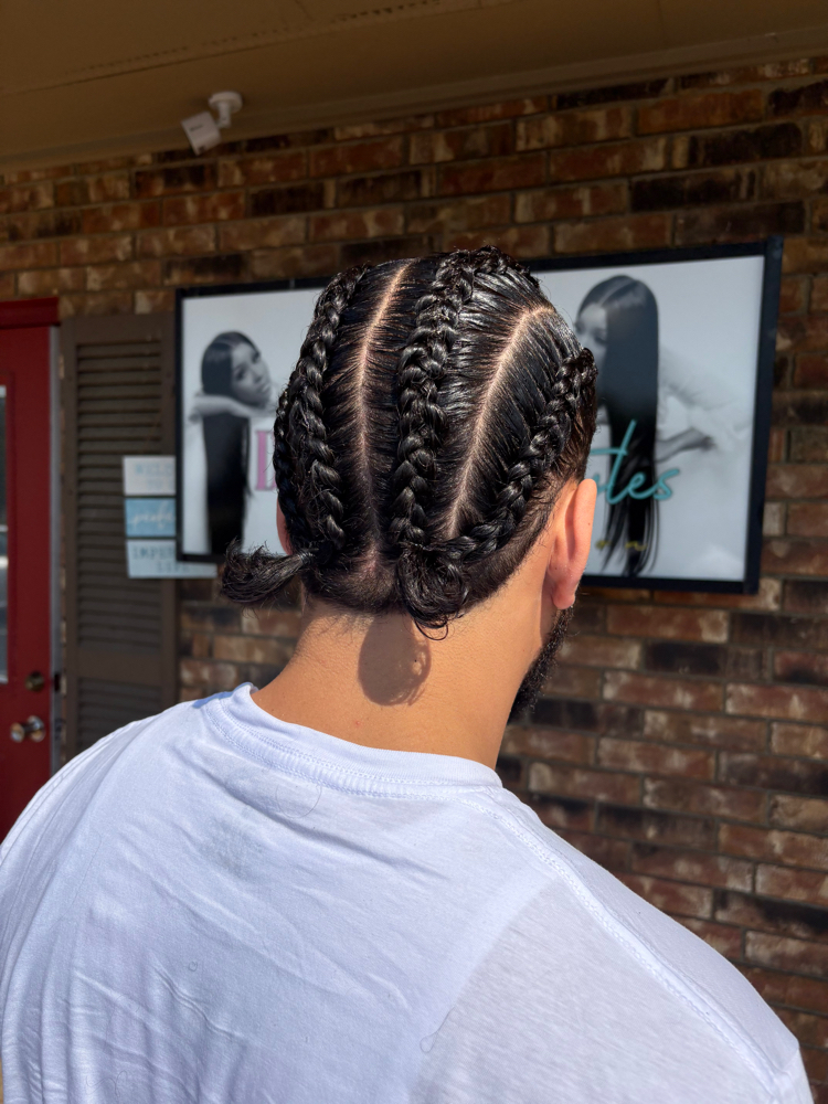 Men braids at DEMOSHAY STYLES 💅🏾 in Memphis, TN