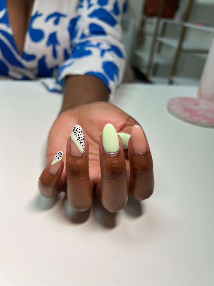 Additional One Color/Accent Nail