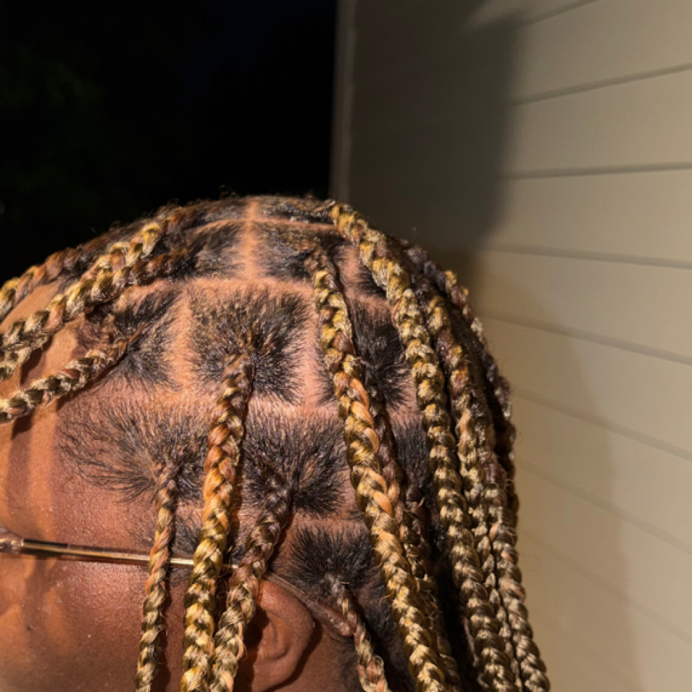 Medium Knotless at Blazedbyniesha in jacksonville, FL