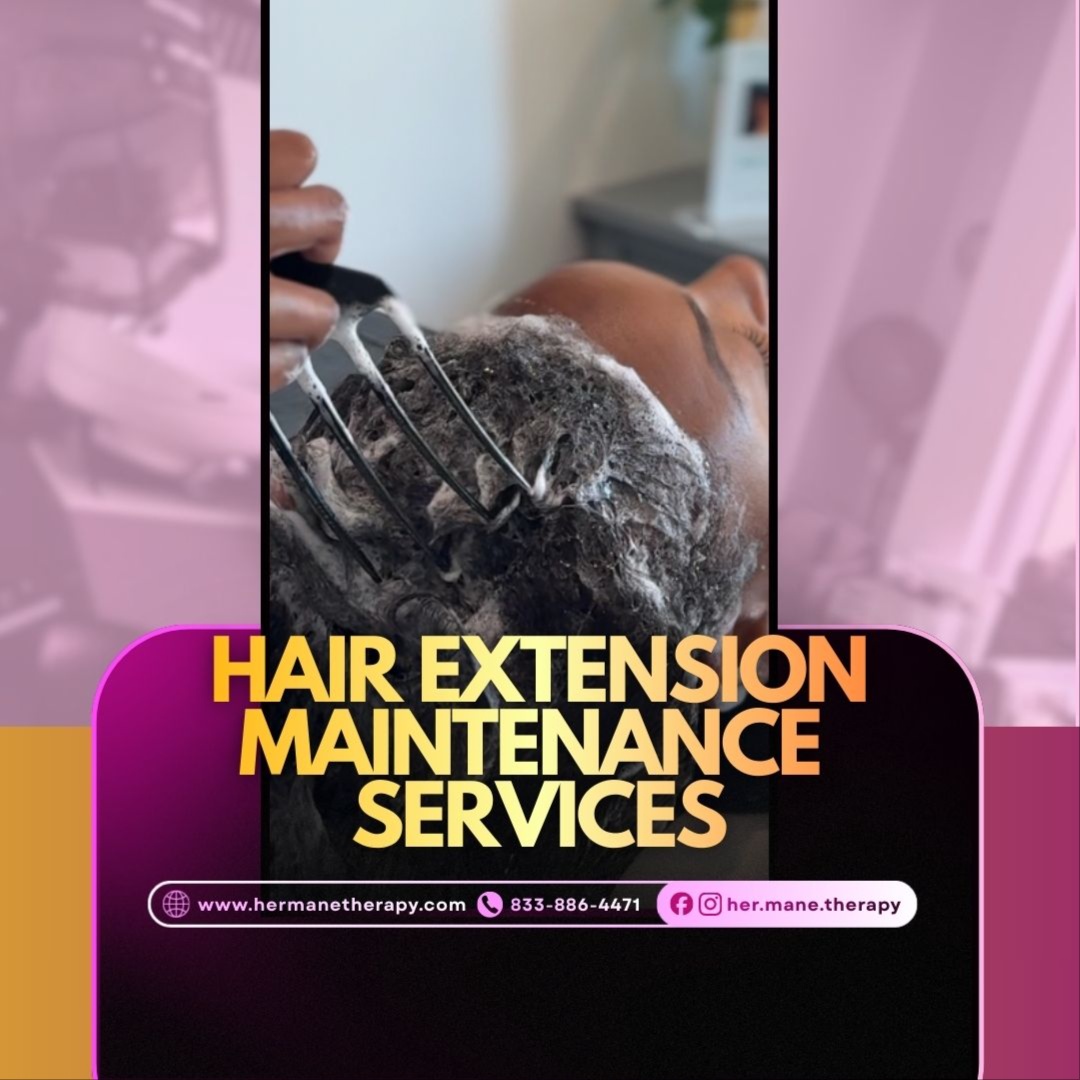 Hair Extension Maintenance Services at Her Mane Therapy in Lewisville, TX