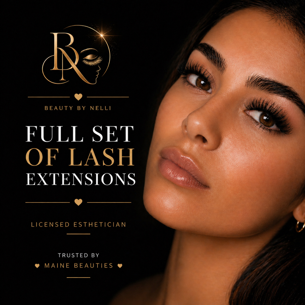 Full Set Of Lash Extentions at Beauty by Nelli in Scarborough, ME