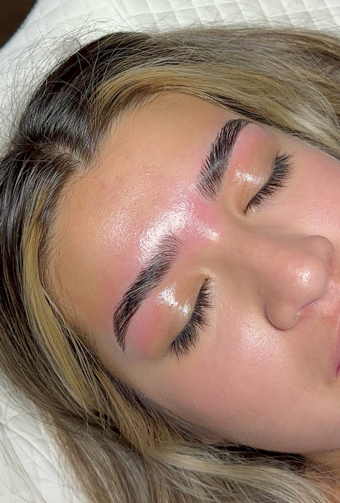 Brow Lamination & Wax at Alo Aesthetics in Wichita, KS