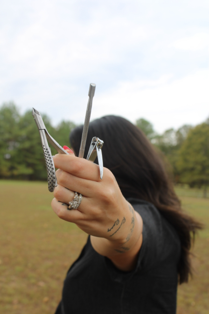 Essential Oil Gel Manicure-Gel X at High Maintenance Salon Spa LLC in Corinth, MS