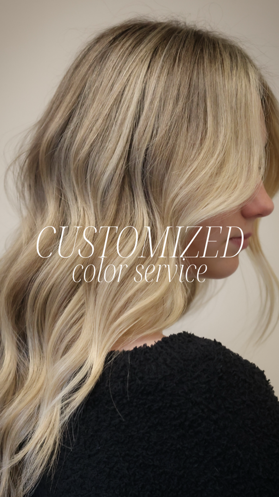 Customized Color, Haircut + Blowout at Morgan Cox in Greenville, SC