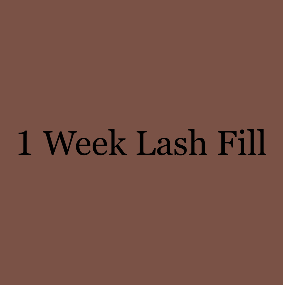 1 Week Lash Fill