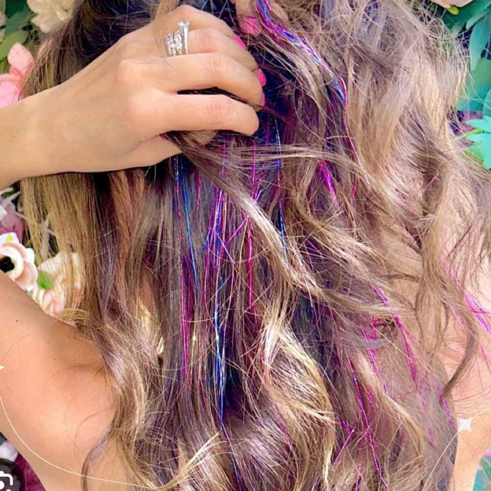Hair Tinsel at Empire Beauty Bar in Wappingers Falls, NY