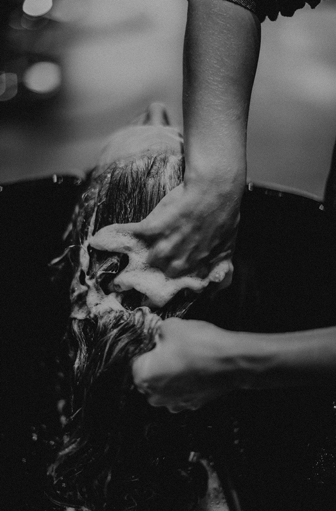 Shampoo blowout