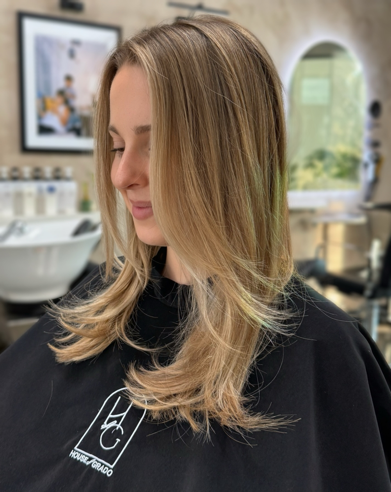 Partial Lightening + Luxury Cut