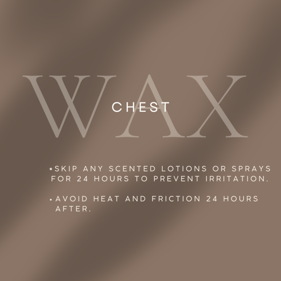 Chest Wax at Blessed Beauty & Wax in Fairfield, OH