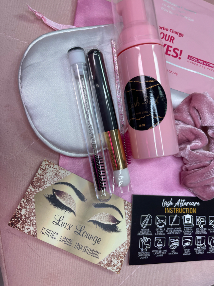 DeLUXX Lash Aftercare Kit at Luxx Beauty Lounge Co in Dallas, TX