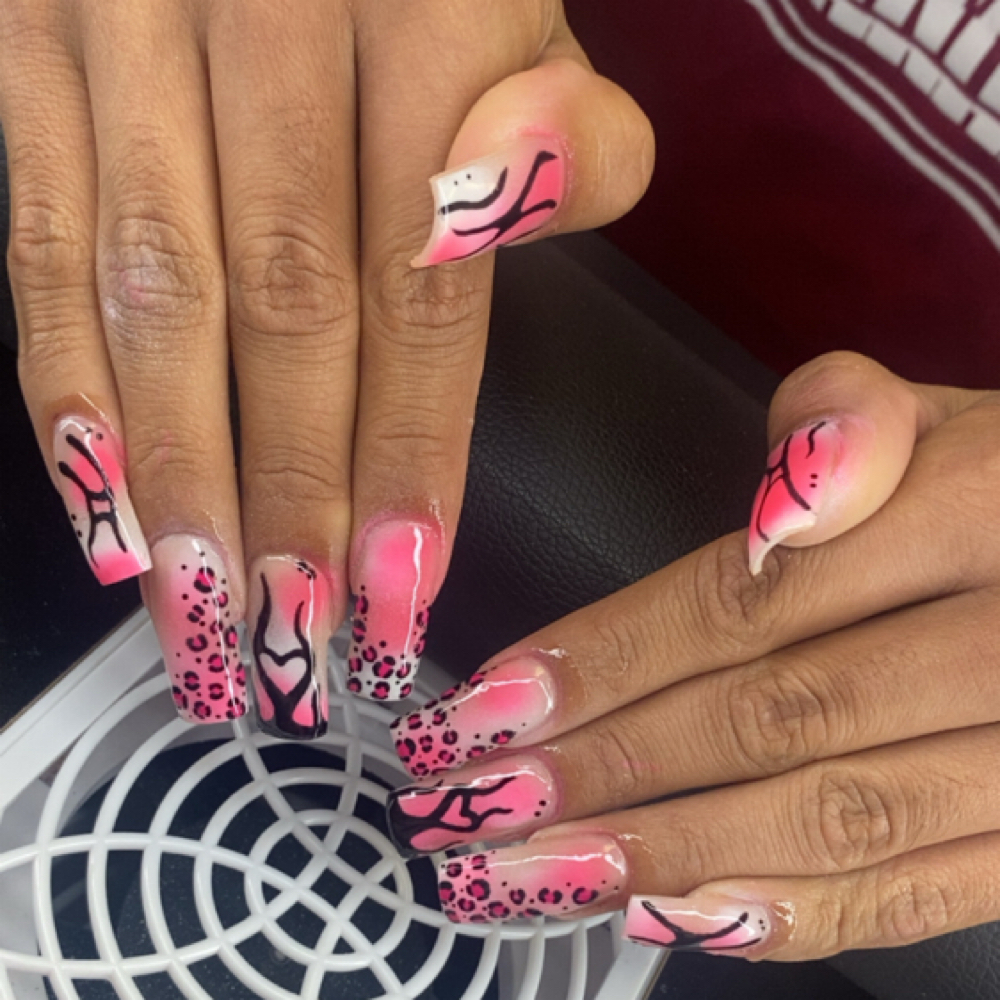 😍Acrylic Full Set : Long😍 at Tiara’s Luxurious Claws in Avon, IN