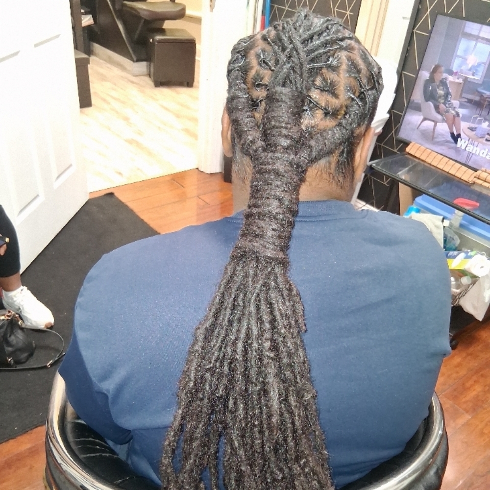 Long Locs Retwist And Style at Shawntrece  Do Hair in Nashville, TN