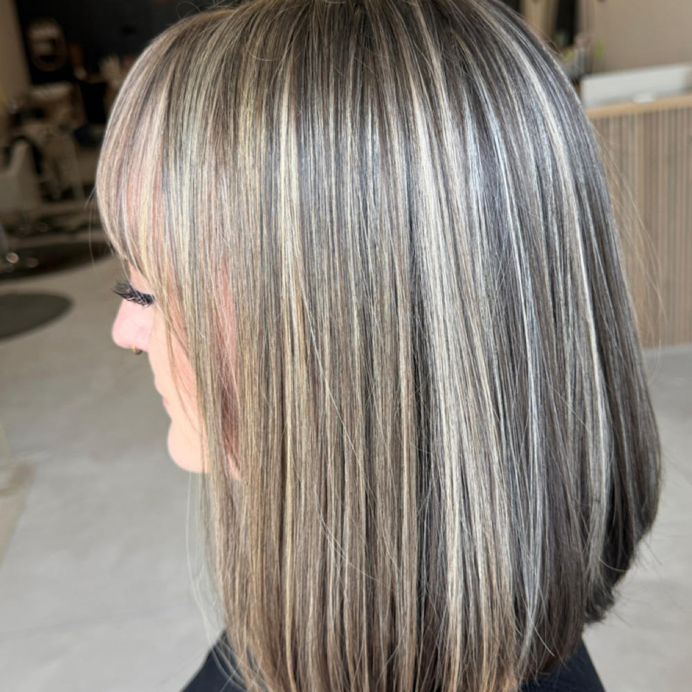 Half custom blonde at Southernstrandco in Raeford, NC