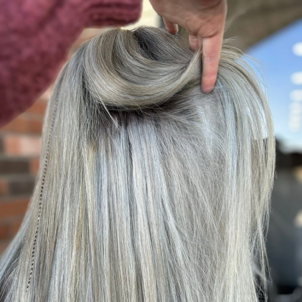 Sew In Extension Install at Beauty Bloomed by Mikayla at Inspired Styles in Lapeer, MI