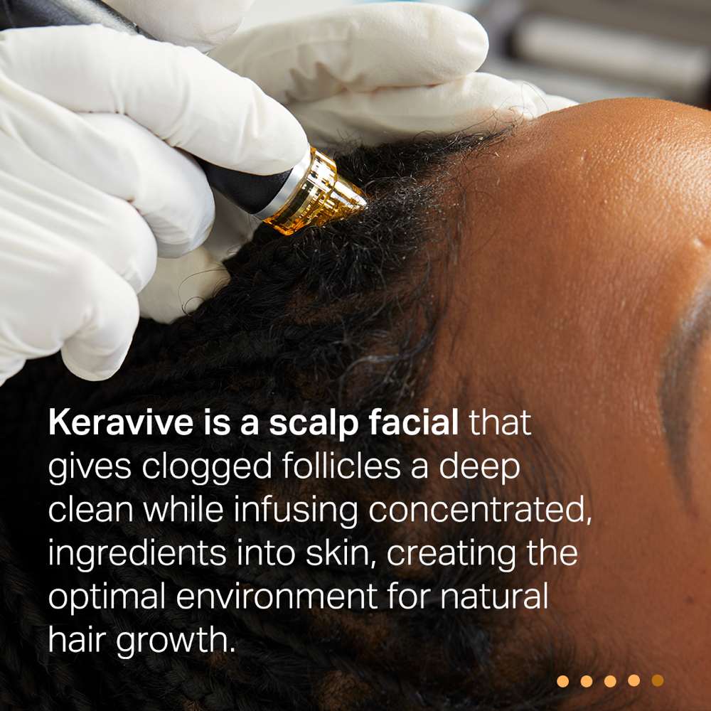 Keravive Scalp HydraFacial