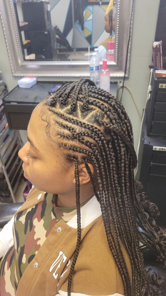 Tribal Braid Styles W Knotless