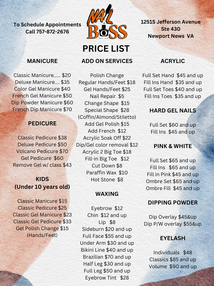 Price List