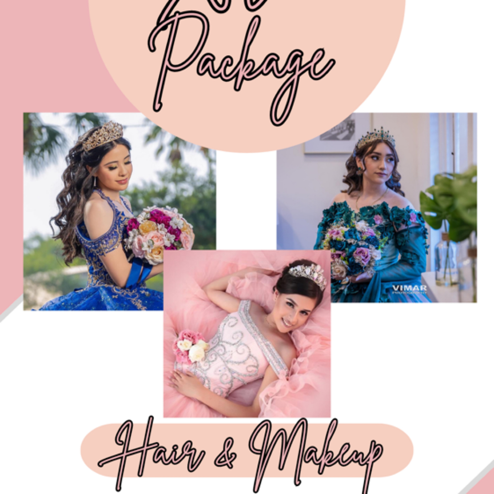 Hair & Makeup Bundle Bride\Xv at HAIR & MAKEUP BY TONY MTZ in BROWNSVILLE, TX