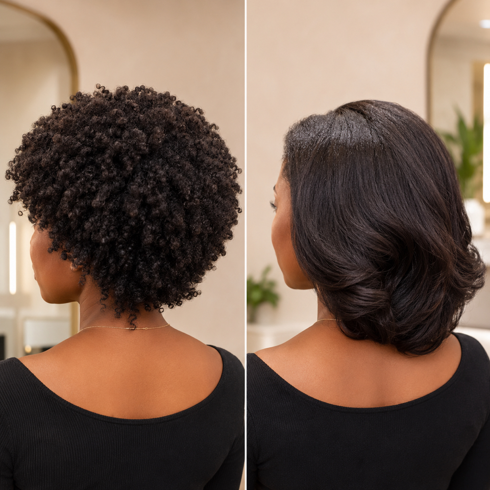 Relaxer | Texturizing at Glori Salon in Sunrise, Florida, FL