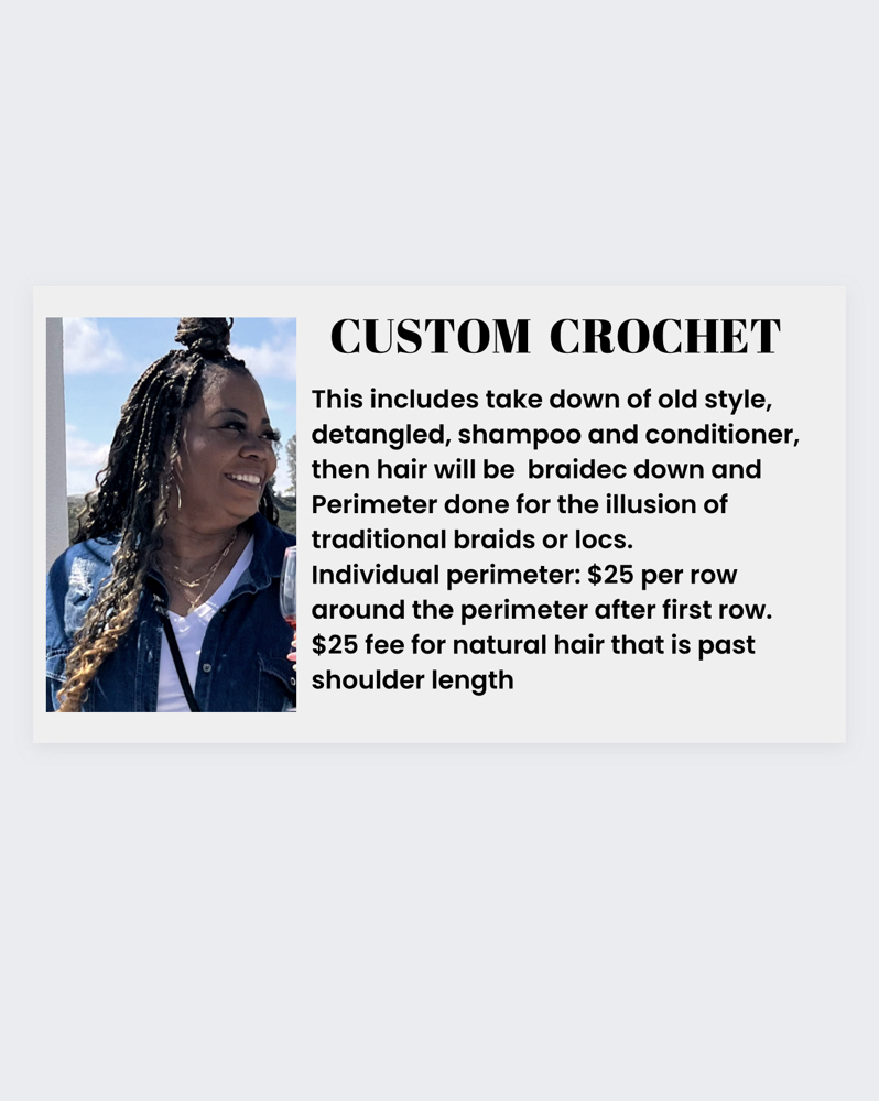 Custom Braids/twists Crochet