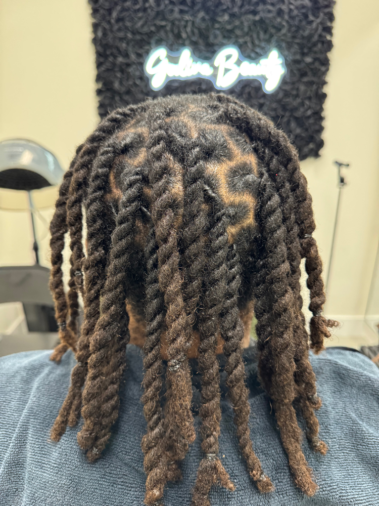 Locs Retwist High Top Fade & Style at Godiva Beauty,LLC in Lauderhill, FL