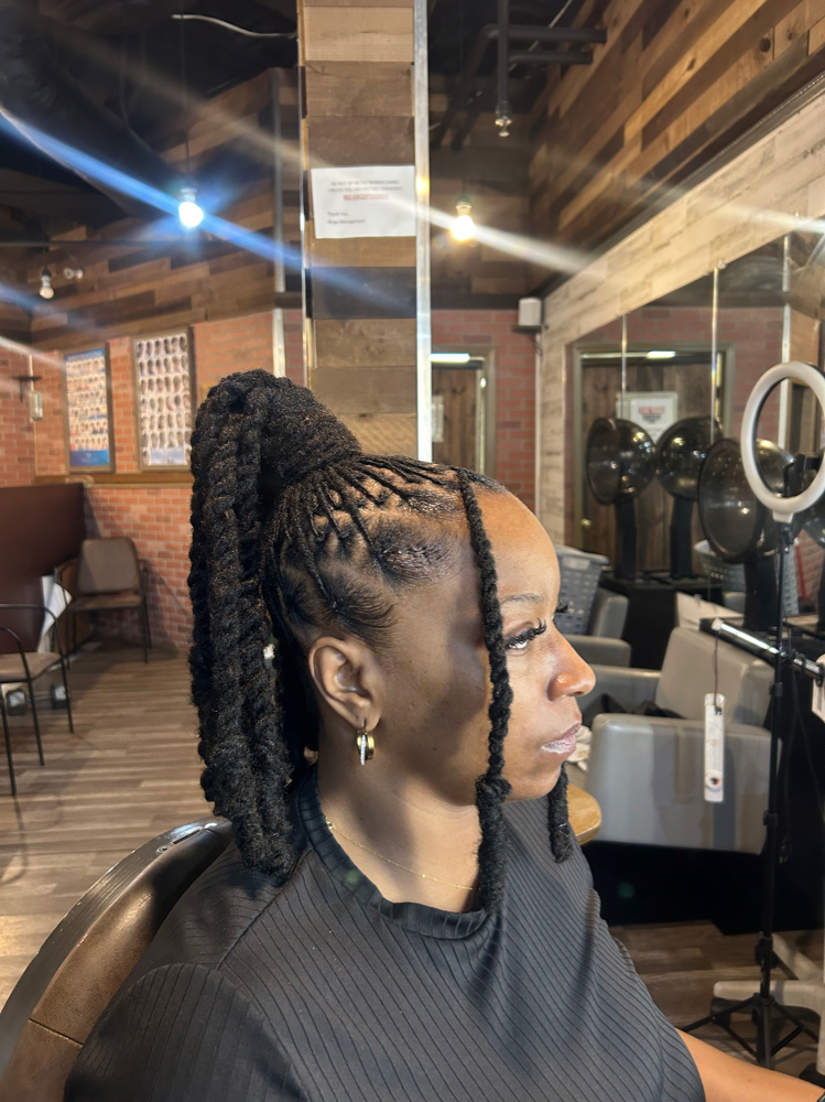 RETWIST & STYLE w/ HAIR ADDED