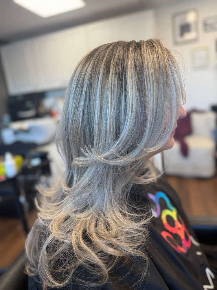 Partial Foil/HCB/Toner at Crystalann.Styles in Tewksbury, MA