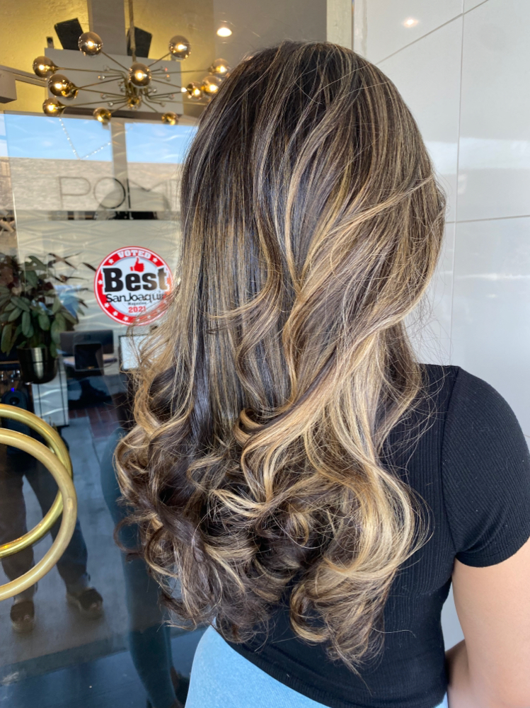 Partial Balayage + Haircut