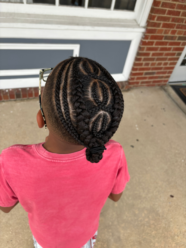 Boys Corn Rows (Fade Haircut)