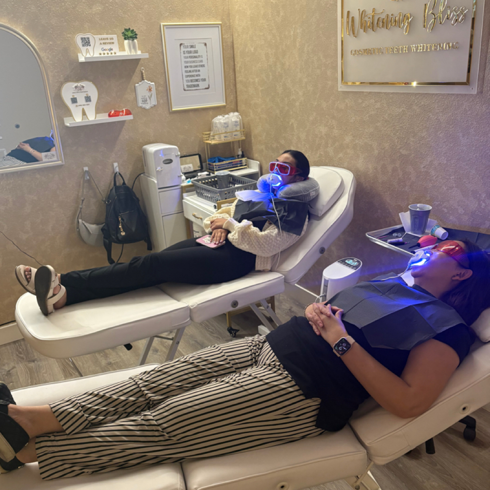 Party Of 2 🎉 at Whitening Bliss✨🦷✨ in San Jose, CA