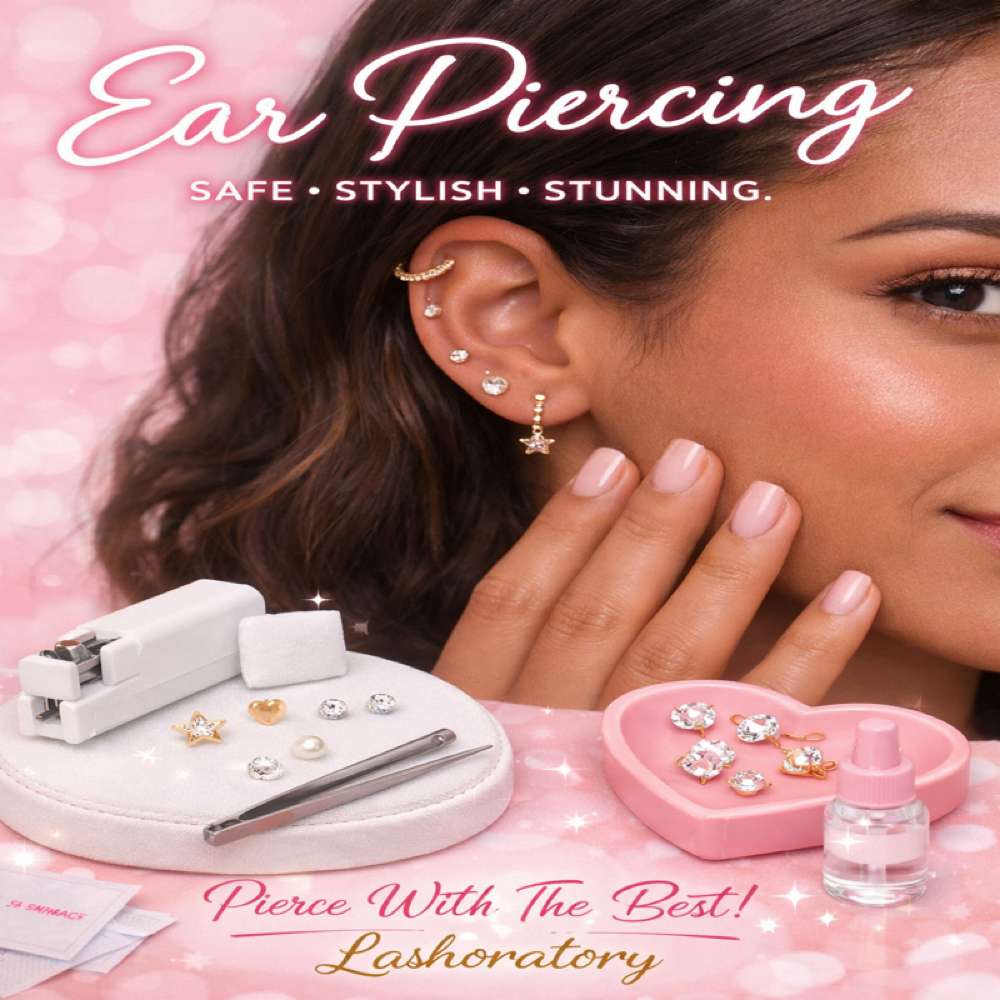 Child's ear piercing (Earlobe only) at Lashoratory LLC in Brooklyn Center, MN