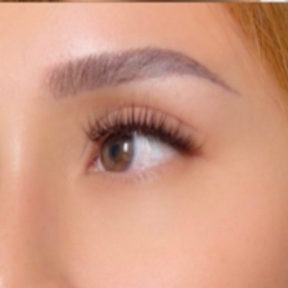 Brown Lashes Refill Week 2 at Evanly Lashes in Weslaco, TX