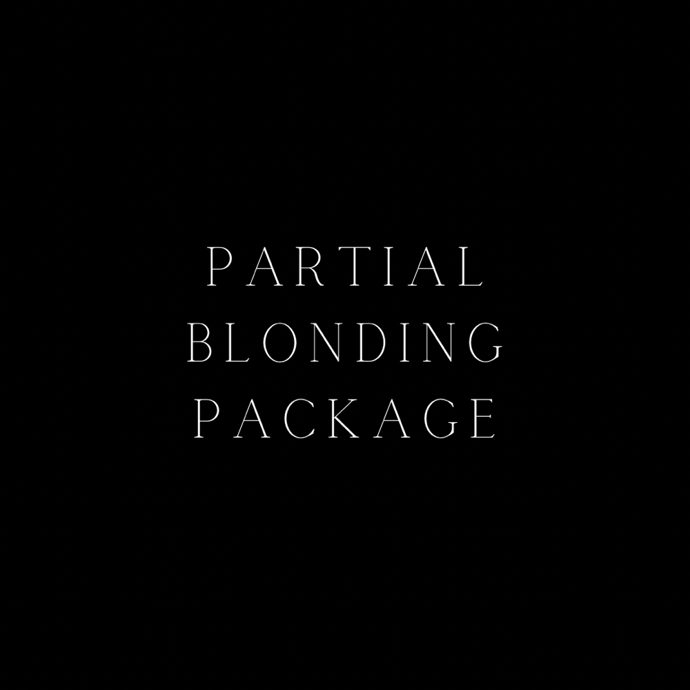 Partial Blonding Package