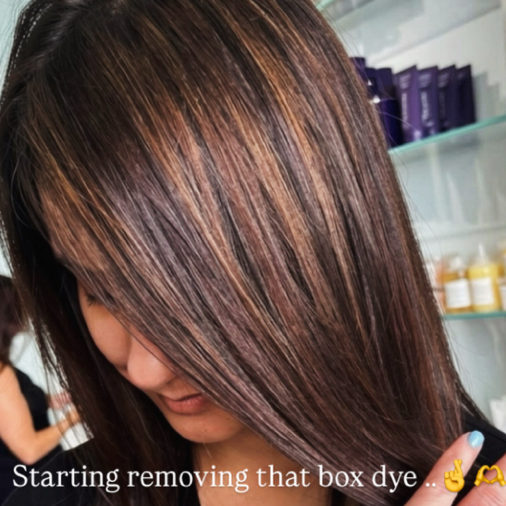 Consultation at Kryscolors_ located at VIPTOPSALON in Boca, FL
