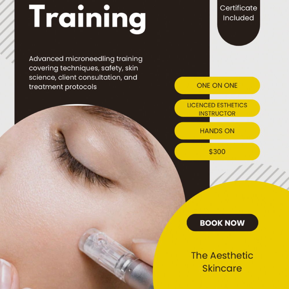 Microneedling Training at The Aesthetic Skincare in Mesa, AZ