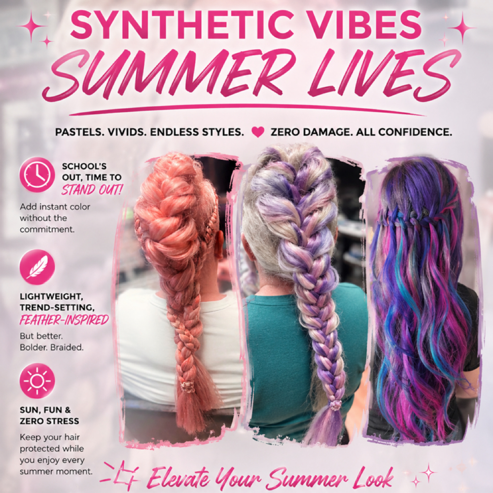 Hair Braiding Services at Piper Jones in Harlow Beau Studio in Cleburne, TX