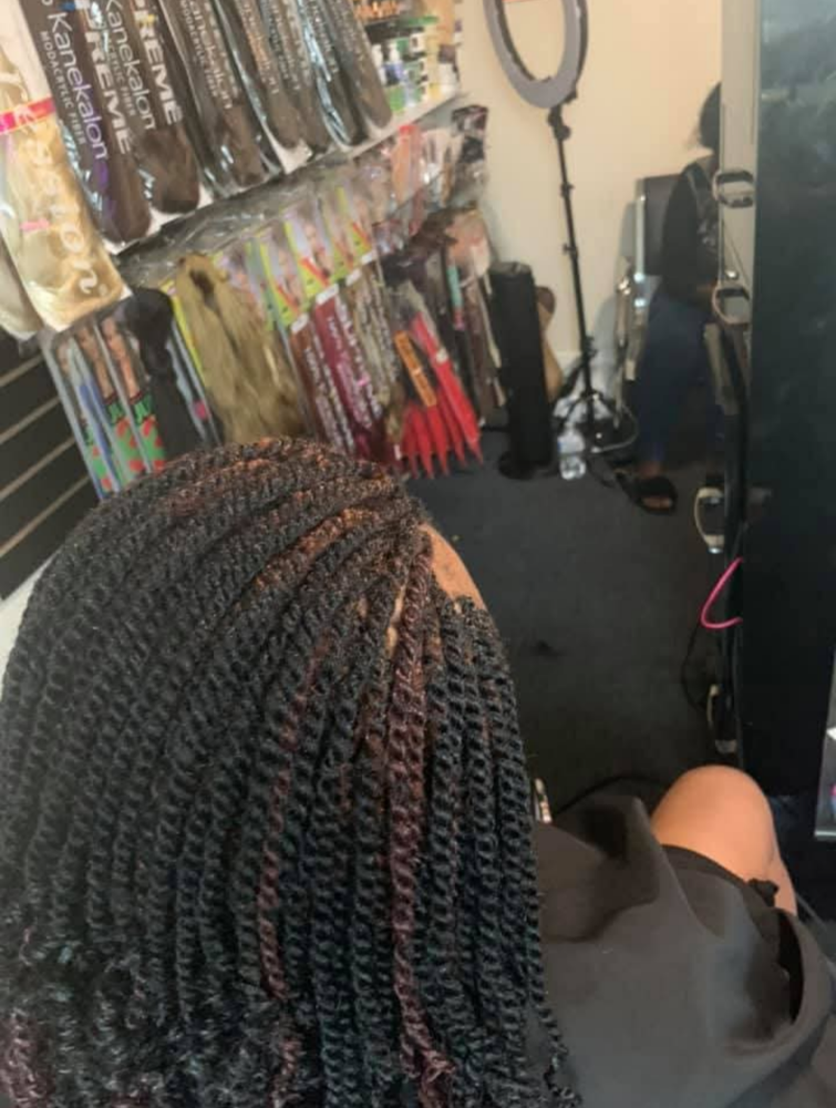Kinky Twist at Vicky's Hairbraiding in Frederick, MD