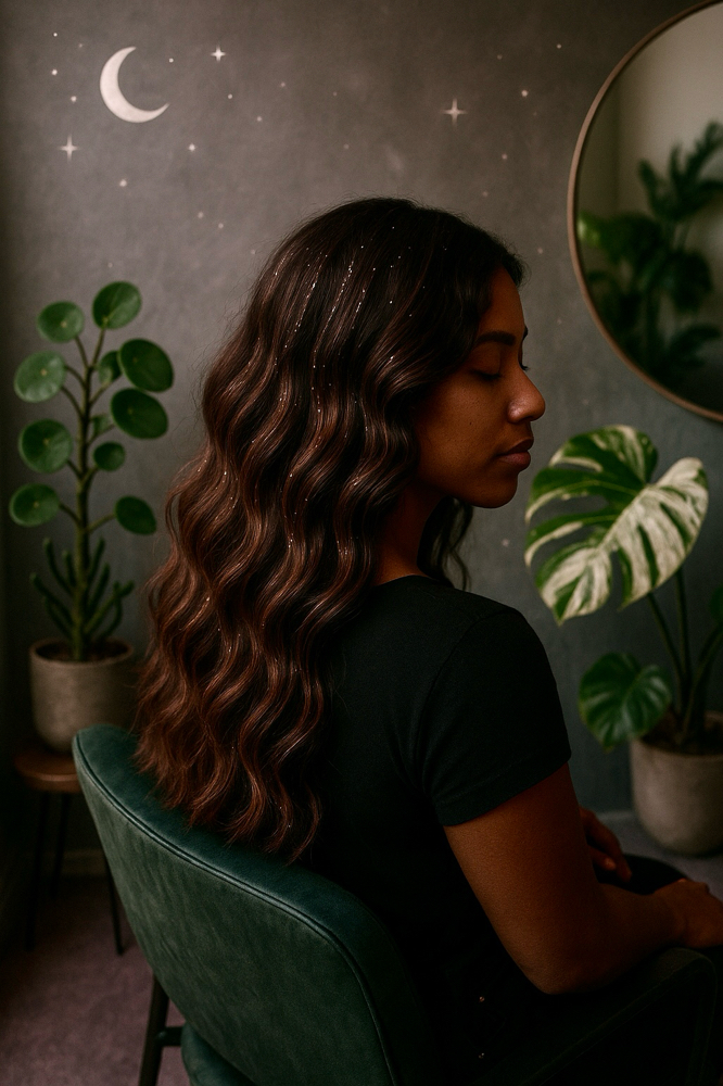 Hair Tinsel at Lunar Bloom Beauty Studio in Sioux Falls, SD