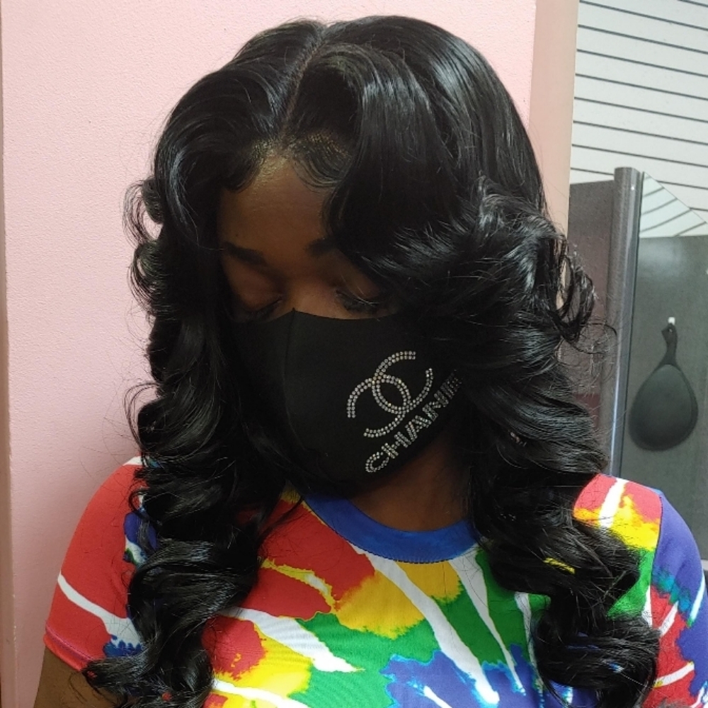 Closure Sew-in at Encisions Pro Hair Designs LLC in Madison Heights, MI