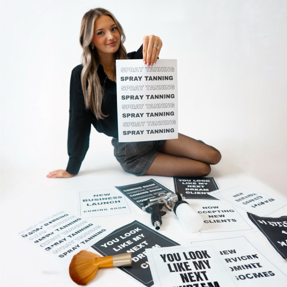 CUSTOM GLOW TAN at Tayleigh’s Beauty Bar in Seymour, TN