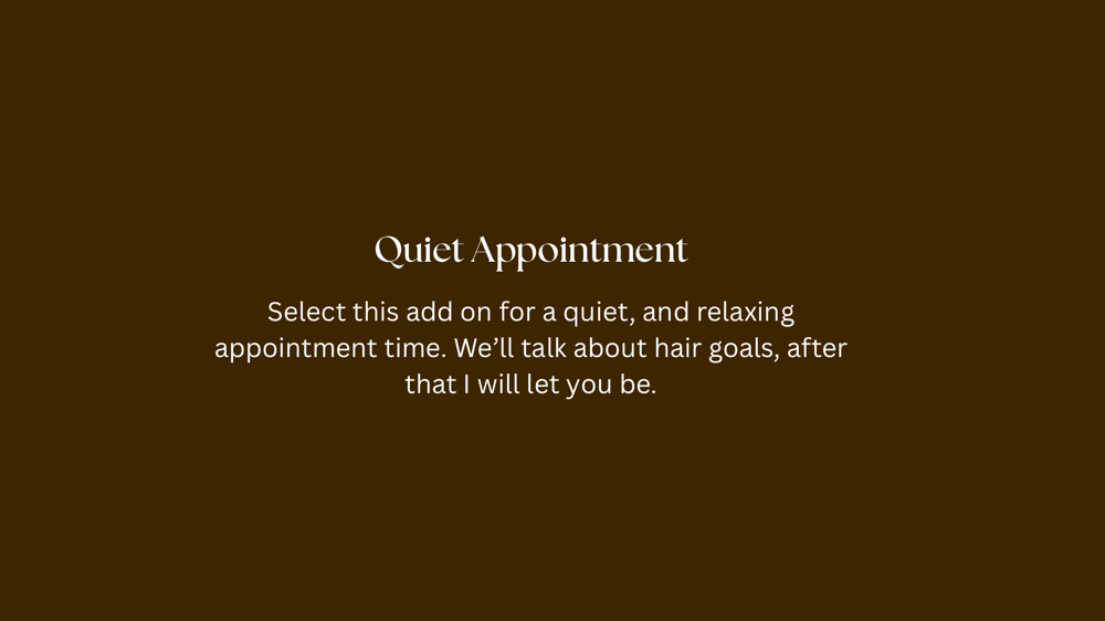 Quiet Appointment at Wild Honey Studio in Sioux Falls, SD