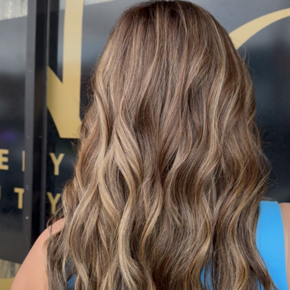 Partial Highlight at Uniquely Yours Beauty Bar in Melrose Park, IL