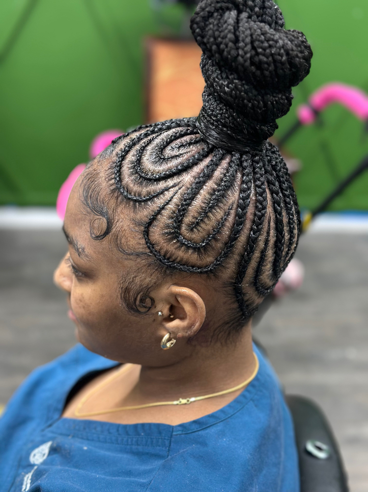Design Braids at Xio Hair & Beauty Bar in Rosedale, MD