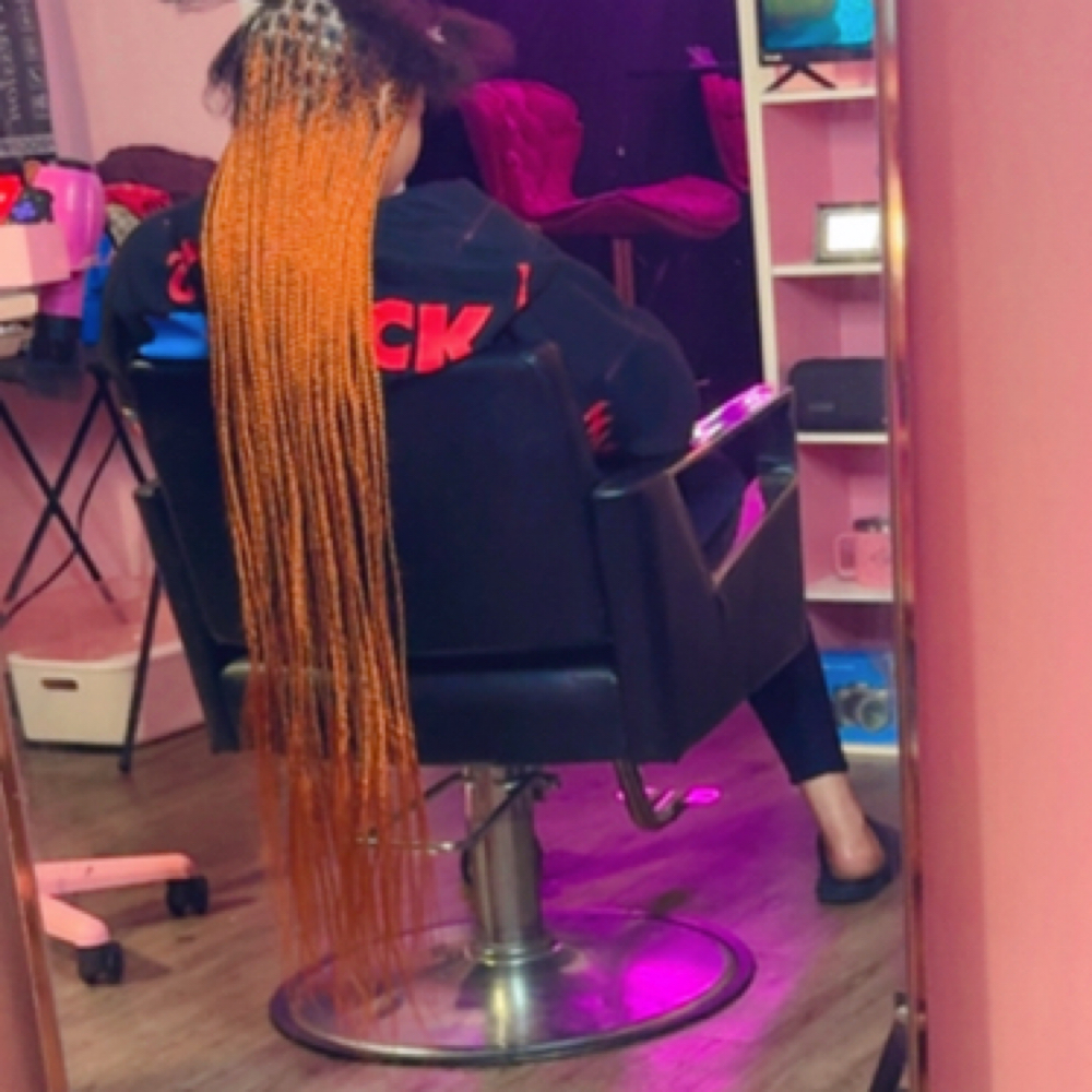 Extra Length (add On) at Mejko braid studio in Long Beach, CA