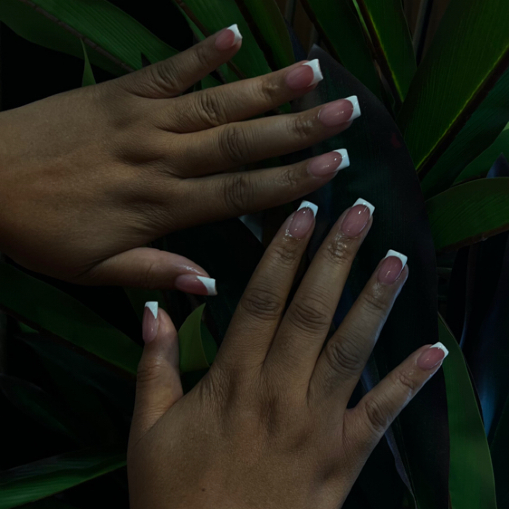 Fill With Designs (acrylic) at Emerald Aura Nails & Spa in Little Rock, AR