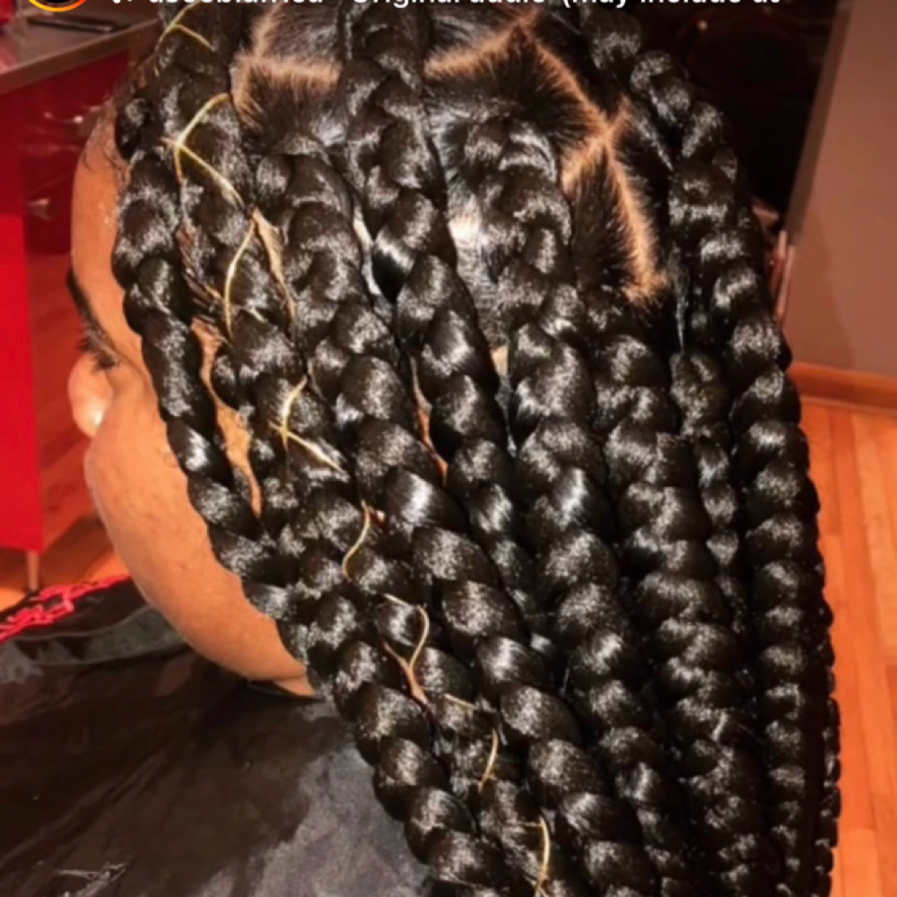 Kids Large Box Braid Age 5 To 10 at Bita’s Beauty Glam